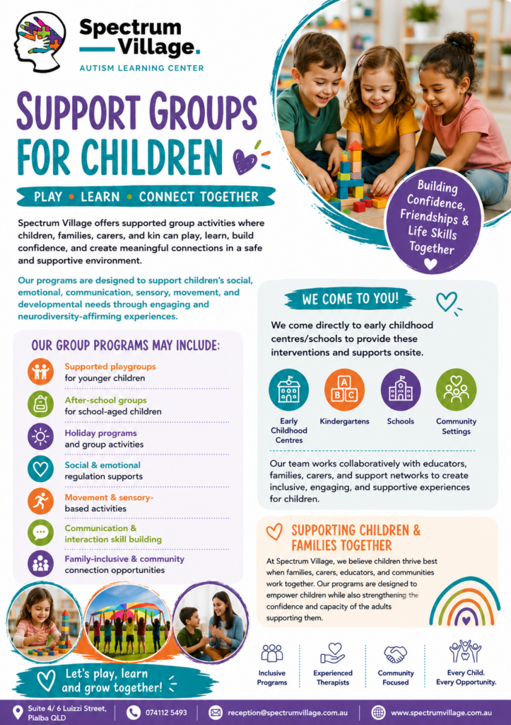 Support Groups for Children and Families